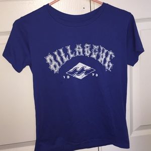royal blue billabong tee